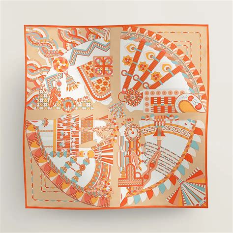 hermes scarfs russian theme|hermes parure scarf 90.